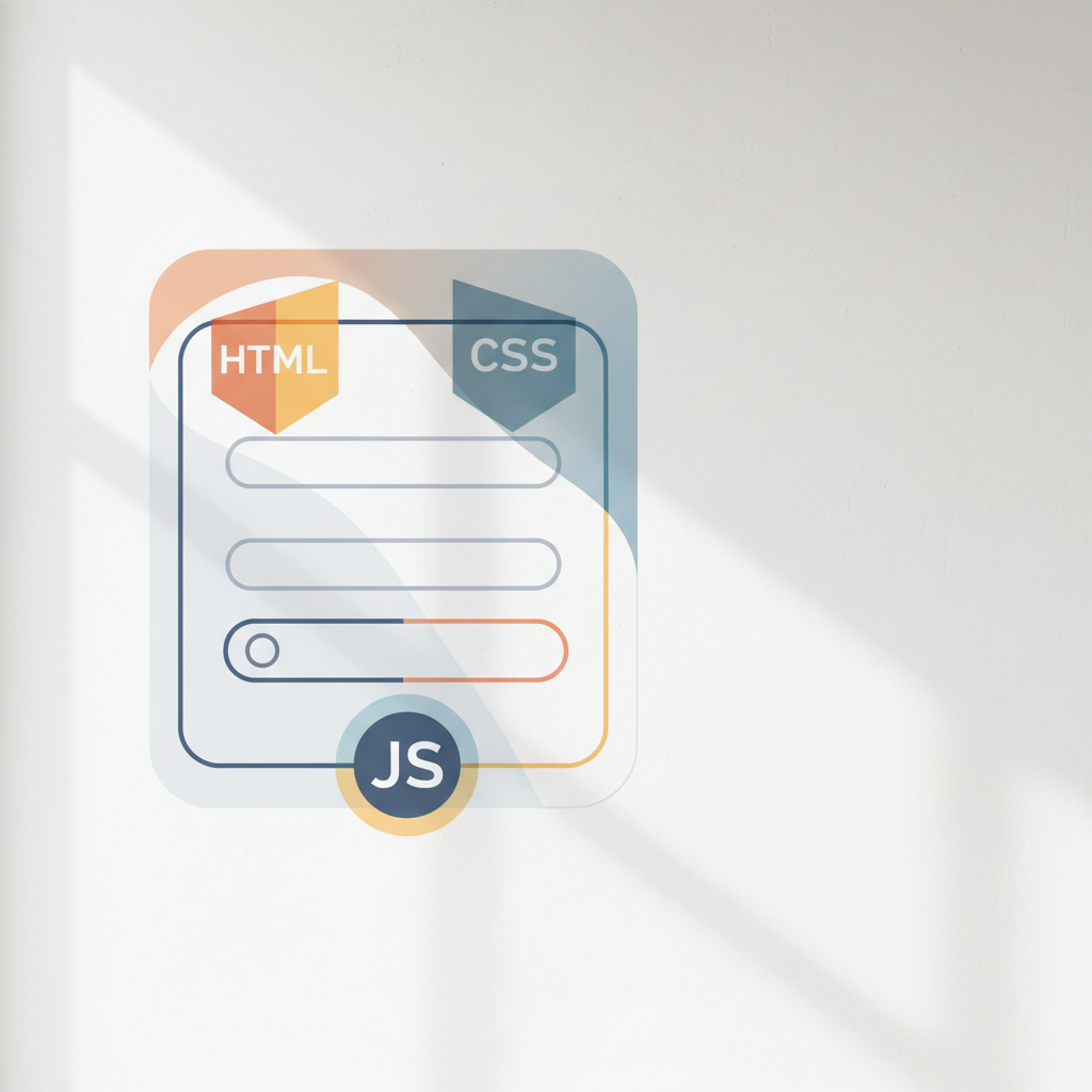 Create Simple Contact Form: HTML, CSS, & JavaScript