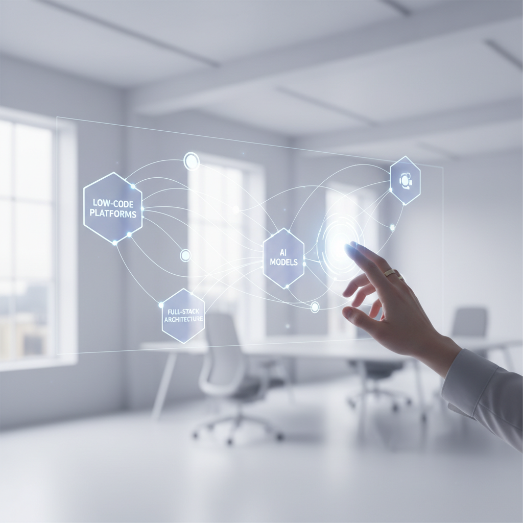 Full Stack Low-Code AI Integration: The Future